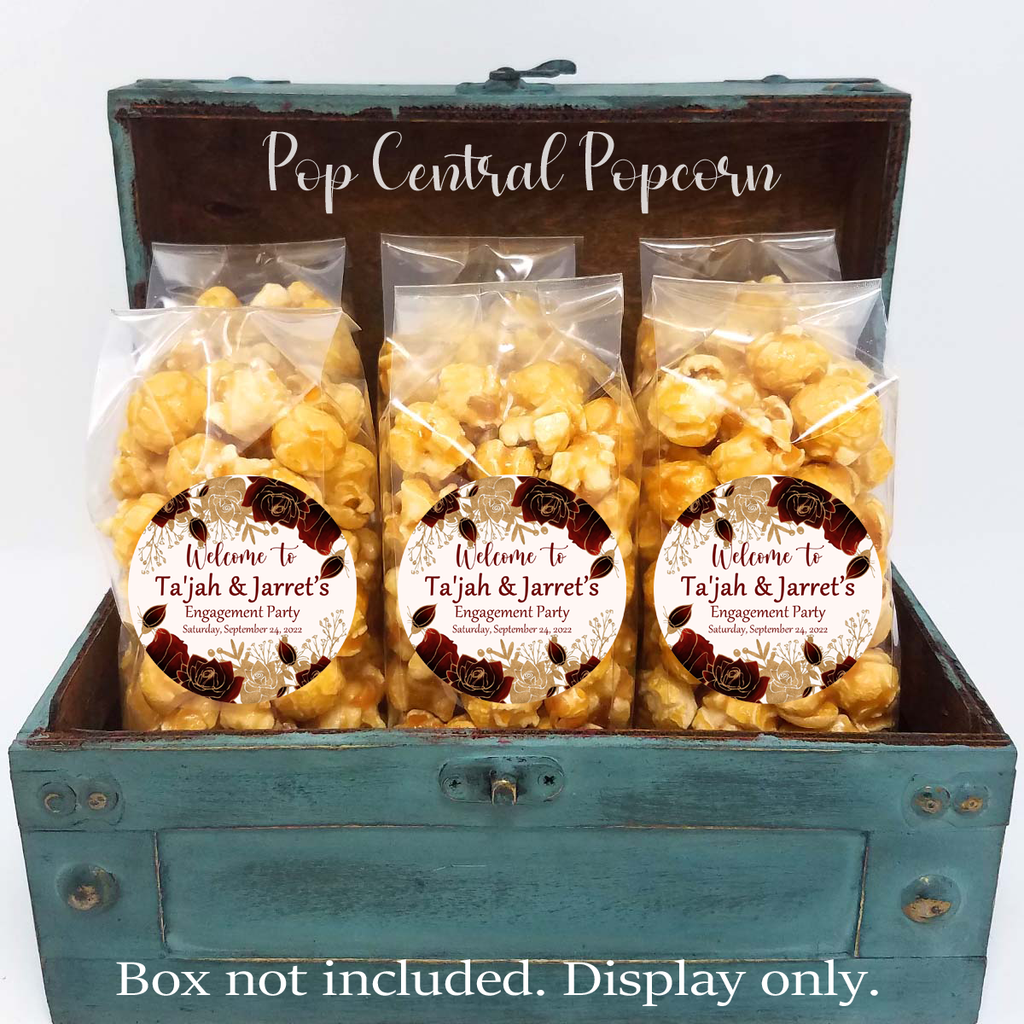 Popcorn Box Wedding Favor