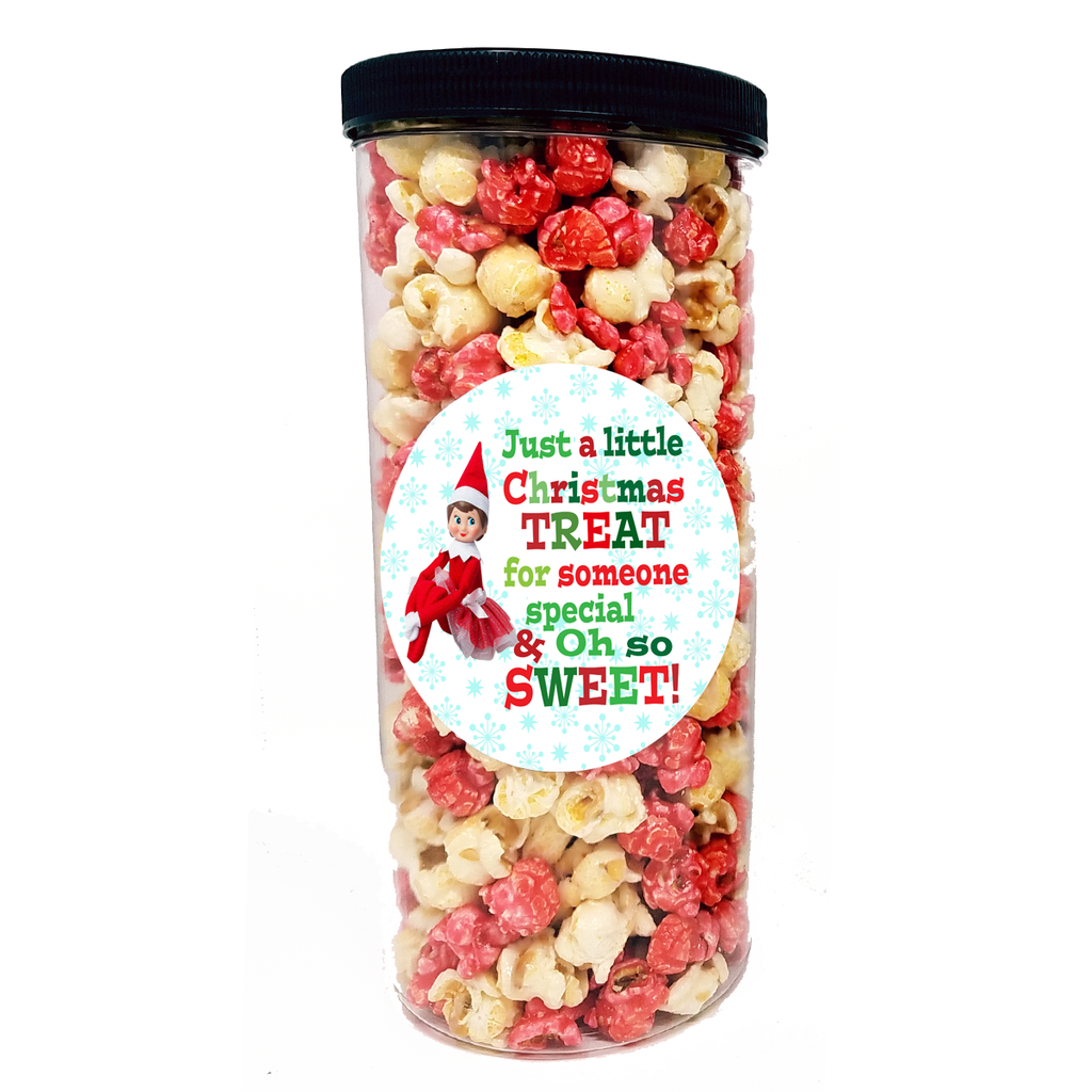 Sweet Treat Elf - Popcorn Tube