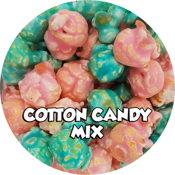 Cotton candy popcorn