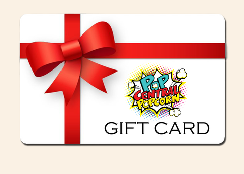 Pop Central Popcorn Gift Card